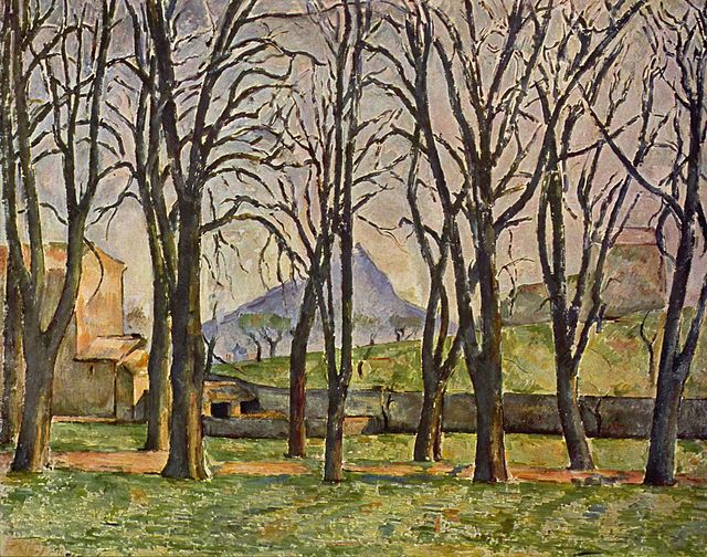 Jas de Bouffan - Paul Cezanne Painting